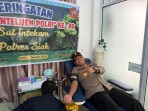 Peringati Hari Jadi Intelijen Polri ke-80, Sat Intelkam Polres Siak Gelar Bakti Kesehatan Donor Darah