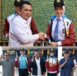 Muhammad Salman Farisi dan Raudah Mabrura Wakili Kepri Ikuti Paskibra Nasional di Istana Negara