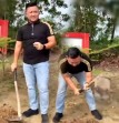 Hijaukan Kantor,  Lurah Kerinci Barat  Turun Langsung Tanam Pohon Aren
