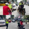 Satgas Preventif Ditlantas Polda Riau Kedepankan Edukasi Humanis di Pasar Sail