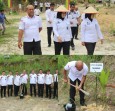 Lapas Kelas IIA Pekanbaru Ikut Andil dalam Penanaman Bibit Kelapa Serentak di Rutan Pekanbaru