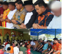 Petugas dan Warga Binaan Lapas Pekanbaru Sholat Jumat Berjamaah