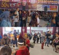 Grand Opening Resto Taburai Diserbu Warga, Terjadi Antrean Panjang hingga Pengunjung Berdesakan