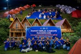 Demokrat Kampar Gelar Kemah di Sungai Subayang, Tegaskan Komitmen Jaga Lingkungan Lewat Gerakan Langit Biru