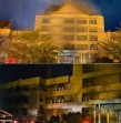 Kantor Bupati Inhil Terbakar, Kepulan Asap Tebal Kepung Gedung