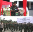 Sambut Kedatangan Istri Wapres ke  Riau, Danrem Pimpin Apel Gabungan Pengamanan VVIP
