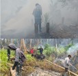 Kodam XIX Tuanku Tambusai Kerahkan Tim Padamkan Karhutla seluas 2 Hektare di Inhil