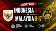 Timnas Indonesia U-17 Vs Malaysia U-17, Catat Jadwalnya