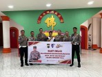 Sambut Hari Bhayangkara ke- 80, Satlantas Polres Inhu Bersihkan Vihara Paramita