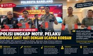 Polisi Tangkap Pelaku Pembunuh  Sunarti Adian, Merasa Sakit Hati Disebut 