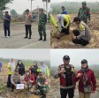 Jaga Kelestarian Lingkungan, Puluhan Batang Pohon Ditanam di Jalan Pramuka Kecamatan Rumbai Timur