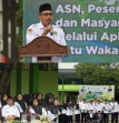 Kakan Kemenag Pekanbaru Launching Gerakan Wakaf Uang ASN, Pelajar dan Masyarakat di MAN 2