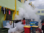 Lapas Pekanbaru Bekerjasama Dengan Dinkes Lakukan Fogging di Lingkungan Lapas