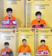 Satresnarkoba Polres Inhu Tangkap Lima Tersangka, Satu Oknum P3K Paruh Waktu