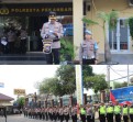 Polresta Pekanbaru Gelar Apel Pasukan Operasi Keselamatan Lancang Kuning 2026
