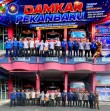 BPBDPK Provinsi Riau dan Damkar Pekanbaru Jalin Kolaborasi Dukung Kinerja Antisipasi Kebakaran