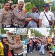 Polantas Menyapa di CFD, Gaungkan Keselamatan Lalu Lintas dan Green Policing