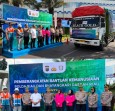 Polda Riau Kirim 60 Ton Bantuan untuk Korban Bencana di NTT, Diberangkatkan dari Surabaya