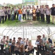 Kapolres Pelalawan Hadiri Launching Penanaman Budidaya Melon di Green House Smart Farming