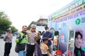Ditlantas Polda Riau Gelar Potong Rambut Gratis bagi Pengemudi Ojol, Program Mobil Make Over
