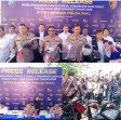 Polda Riau dan Jajaran Bongkar 1.333 Kasus C3, Sita Dua Senpi dan 15 Kunci T
