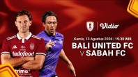 Bali United hadapi Sabah FC, Catat Jadwal Lengkapnya