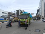 Truk Bertonase Besar Dihentikan Polisi di Jalan Sudirman, Sopir Akui Tak Tahu Larangan