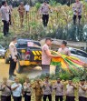 Kapolsek Pangkalan Kuras Turun Langsung Matangkan Persiapan Panen Raya Jagung Pipil Kuartal III  di Desa Sialang Indah