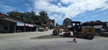 Jamin dan Kelancaran Warga, Pemprov Riau Perbaiki Ruas Jalan di Rohul