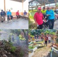Warga RW 06 Tangkerang Barat Laksanakan Goro Bersama di Pemakaman Kartama