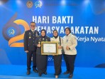 Klinik Lapas Kelas IIA Pekanbaru Ukir Prestasi Nasional, Kalapas Terima Penghargaan di Tasyukuran HBP ke-62