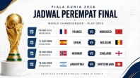Piala Dunia 2026 Memasuki Perempat Final, Catat Jadwalnya