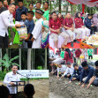 Lapas Kelas IIA Pekanbaru Ikuti Penanaman Benih Jagung, Pepaya dan Penyebaran Benih Ikan di Lapas Terbuka Rumbai