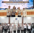 Pusdokkes Polri Gelar Sosialisasi dan Pengambilan Sampel DNA di Polda Riau