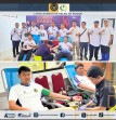 Lapas Narkotika Kelas IIB Rumbai Ikuti Donor Darah Pemasyarakatan Berbakti