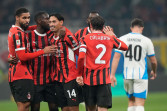 AC Milan Gilas Sassuolo 6-1