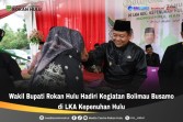 Wabup Rohul Tekankan Pelestarian Adat dan Kepedulian Sosial