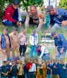 Senator DPD RI Bersama PWI Pelalawan Tanam Pohon dan Bagikan Beras kepada Masyarakat