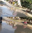 Genangan Air di Jalan Pemda Kampar Kiri  Ancam Keselamatan Warga, Desak Pemerintah Segera Atasi