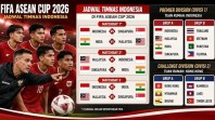 Jadwal FIFA ASEAN Cup 2026, Indonesia Tuan Rumah