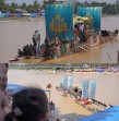 Kapal Harimau Buas Meriahkan Pawai Perahu Hias MTQ di Kuansing, Angkat Spirit Al-Qur'an dalam Perjuangan Sultan Siak