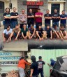 Polsek Pangkalan Kerinci Bongkar Sindikat Jagal Truk Tronton, 8  Pelaku Ditangkap