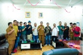 PWI dan Diskominfotik Bengkalis sepakat Perkuat Kemitraan