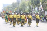 Kafilah Riau Ikuti Pawai Ta’aruf MTQ Nasional XXXI di Semarang