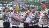 Apresiasi Heroik Personel PJR, Ditlantas Polda Riau Beri Reward dan Tanamkan Semangat Green Policing