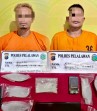Polres Pelalawan Sergap Dua Pemuda Dalam Rumah, Simpan Sabu 15,14 Gram