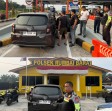 Sat PJR Ditlantas Polda Riau Gerak Cepat Lindungi Warga dari Upaya Penarikan Kendaraan di Gerbang Tol Muara Fajar