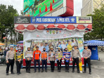 Polda Riau Gelar Kampanye Keselamatan dan Cooling System Pilkada Damai di Area CFD