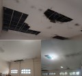 Plafon dan Ruang Kelas di SMKN 7 Pekanbaru alami Kerusakan, Kepala Sekolah Abaikan Kenyamanan Murid