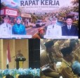 Raker Camat dan Kades se-Kabupaten Inhil serta Pelatihan TP-PKK Desa Digelar. Bupati Inhil Tekankan Kepastian Kawasan dan Lahan Masyarakat